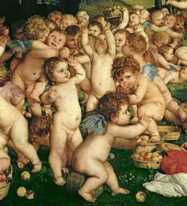 De aanbidding van Venus, 1519 (detail)